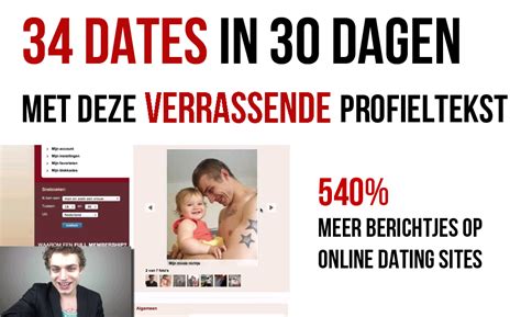 Voorbeeld van een profiel voor een datingsite